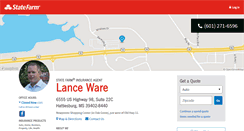 Desktop Screenshot of lancewaresf.com